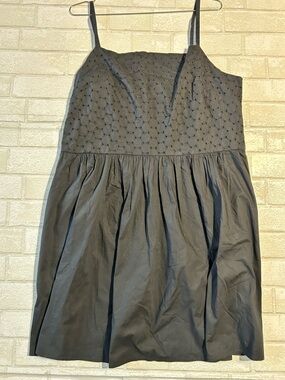 GAP Black Smocked Dress